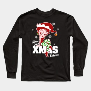 Betty Boop - Christmas cheer 2.0 Long Sleeve T-Shirt